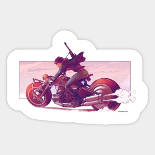 Biker Sticker